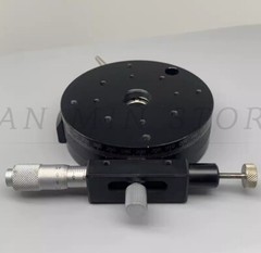 1pc used Manual rotary table optical R-axis platform B44-85N tabletop 85mm