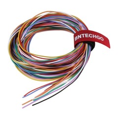 Kit De Cables De Silicona Calibre 28, 10 Colores Cada Uno, 10 Pies Flexible 28