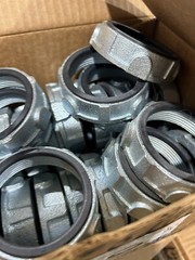O-Z Gedney IBC-200 Threaded INSULATED GROUNDING BUSHINGS 2” Box 25 New Old Stock