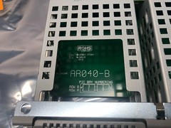 Allied Telesis AT-AR040-B-00 4-Port Interface Card, NSM, 990-002305-00, 195692