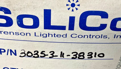 Solico 3035-3-11-38310 Red 14 V 1.2 W Round Indicator Lamp 1/2″ Oil New (TSC)