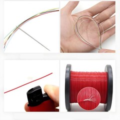 UL10064 Wire Silver Plated Copper 40AWG-28AWG Electronic Single Fine Core Cable