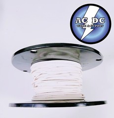 AUTOMOTIVE WIRE 10 AWG HIGH TEMP GXL WIRE WHITE 100 FT ON A SPOOL MADE IN U.S.A