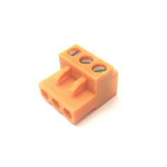 Lot of 50 Weidmuller 1716330000 Pluggable Terminal Blocks, 3-Position, 26-14 AWG