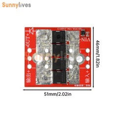 100A High Current Ideal Diode Module Anti-Backflood Anti-Reverse Charging Module