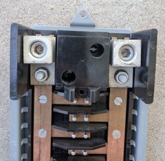Eaton/ Cutler-Hammer Bus/Back Pnl 100Amp Main Lug, 120/240 CTL-Ch Type Brks 24sp
