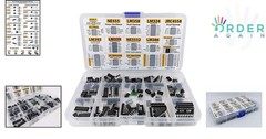 IC Chip Assortment 150pcs Opamp Oscillator PWM NE555 LM358 LM393 Sockets