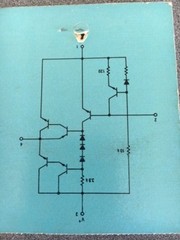 Motorola HEP C6003 1/4 watt audio amplifier linear integrated circuit.