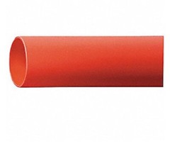 Pack of 10, 1” id x 6” Long, 3M Shrink Tubing 3:1, Adhesive, EPS-300-1-6″-Red,