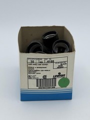 Leviton 4155 Turn Knob Lamp Socket 660W 250V Black Box Of 10 Mexico UL Listed