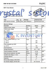 1PCS EUPEC/INFINEON BSM100GB120DN2K Module Power Supply New Quality Guarantee