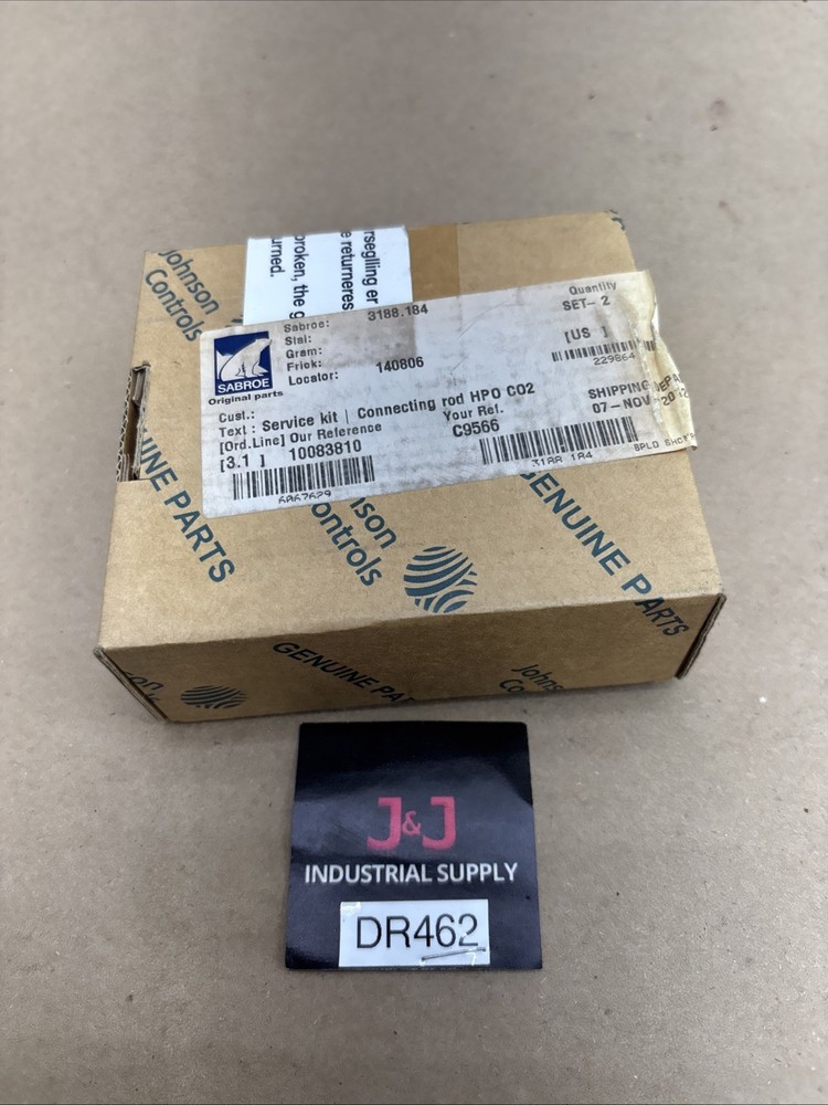 New In Box Sabroe 3188.184 Service Kit Connecting Rod HPO CO2 Fast Shipping.