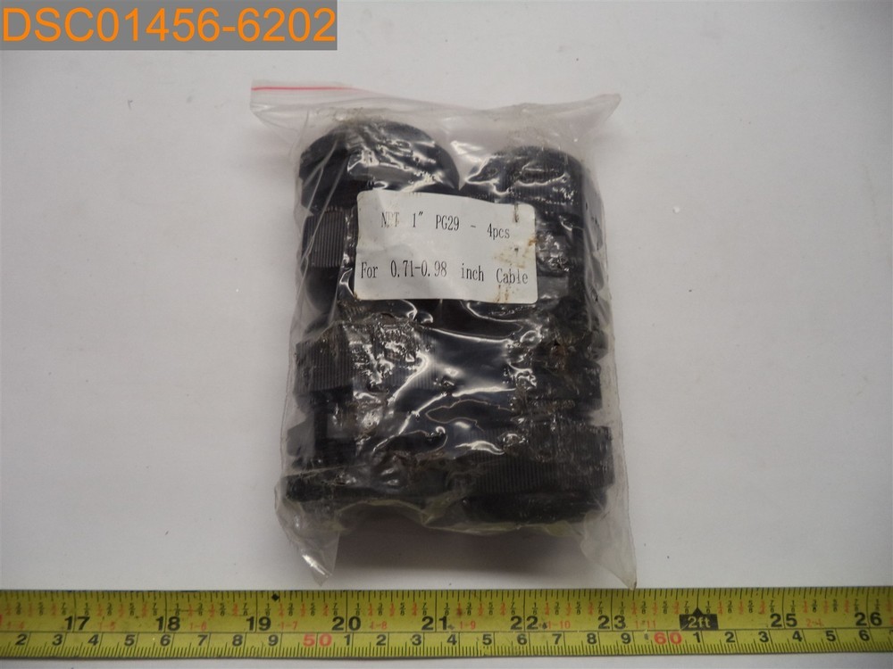 Qty=4: PG29 Cable Gland Size for .71″-.98″/ 18-25mm Cable