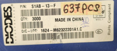 (1 PC) S1AB13F diodes Diode Switching 50V 1A 2-Pin SMB T/R
