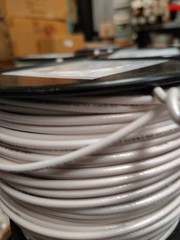 White 12 AWG Stranded Copper Wire 500 FT 600V
