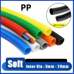 Multicolor Conduit Split & Non Split Flexible Tube Cable Tidy Trunking Organiser