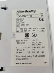 100-C60KJ10 Allen Bradley Contactor w/ 24V Coil – Next Day Option