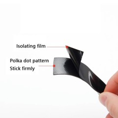J-20 Black Electrical PVC Self-adhesive Insulation Tape Flame Retardant Length5m