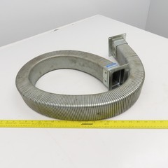 EDK Gelenkohr 2-1/4″ x 3″ Flexible Steel Feed Thru Wireway Cable Carrier 51″ OAL