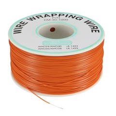 Wrapping Wire Tin Plated Copper Wire P/N DM-30-1000 30 AWG 250M Length Orange