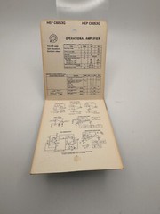 Motorola HEP C6053G Linear Integrated Circuit Operational Amplifier, NOS