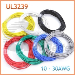 Silicone Cable Flexible Wire 10/12/14/16/18/20/22/24/26/30 AWG Various Colours