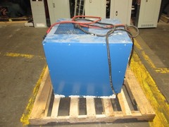 Pluskota Battery Charger VAR1-24100 Input: 208/240VAC 1Ph 60Hz 28A Used