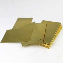 H62 Brass Sheet Metal Sheets Model Craft DIY 0.3-10mm Thickness – Multiple Sizes