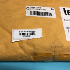 TEGAL 39-292-003 ELECTRODE UPPER REM W/CUTOUT, ELCTD UPR , 159724