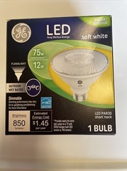 LED Flood/Security Bulb, Par30, Soft White, Short Neck, 1000 Lumens, 12-Watt