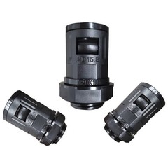 Corrugated Cable Conduit Connector Joint for Black Cable Tidy Tube & Trunking