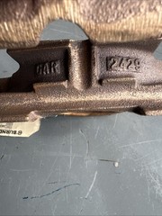 Burndy GAR2429 Fence Post Grounding Connector 5 IPS Tube 2/0 Sol Gar 2429