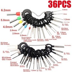 Removal Tool Kit, 140 Pcs Pin Extractor Kit for Car, Wire Connector Release Key