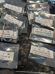 NEW Lot Of Discrete Components Diodes, Amp, IC, Resistors, Etc