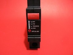 TRANSTECTOR I2R SA 48V 1102-014-38-2 SINGLE MODE DIN RAIL DC SURGE PROTECTOR