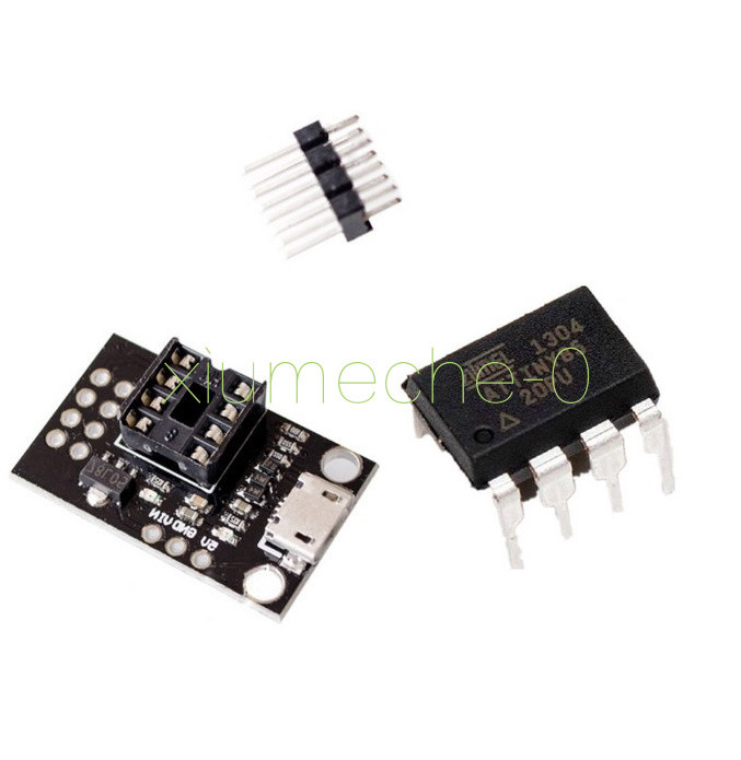 Mini ATTINY85 Micro USB Development Programmer Board for Tiny85-20PU DIP-8 IC S