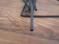 2 pieces of 1/8 inch diameter 4 foot long shrink tube for wiring