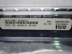1 Lot of 42 Molex 0761703076 Impact 3X6 100-OHM GD Left DC 0.39 w/ESD, 101003