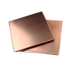 Copper Sheet, Plate Thin Material Solid Various Thickness And Sizes Copper Sheet