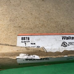 Wiremold 887B, Single Service, Metal, Fully Adjustable, Floor Box, 1pc