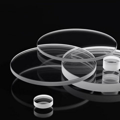 Round JGS2 Quartz Glass Sheet – Φ 3mm – Φ 150mm Various Size Options