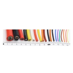 Extra Soft Flexible Silicone Wire Cable 0.08mm Tinned Copper 2/4/6/7/8/10-30 AWG