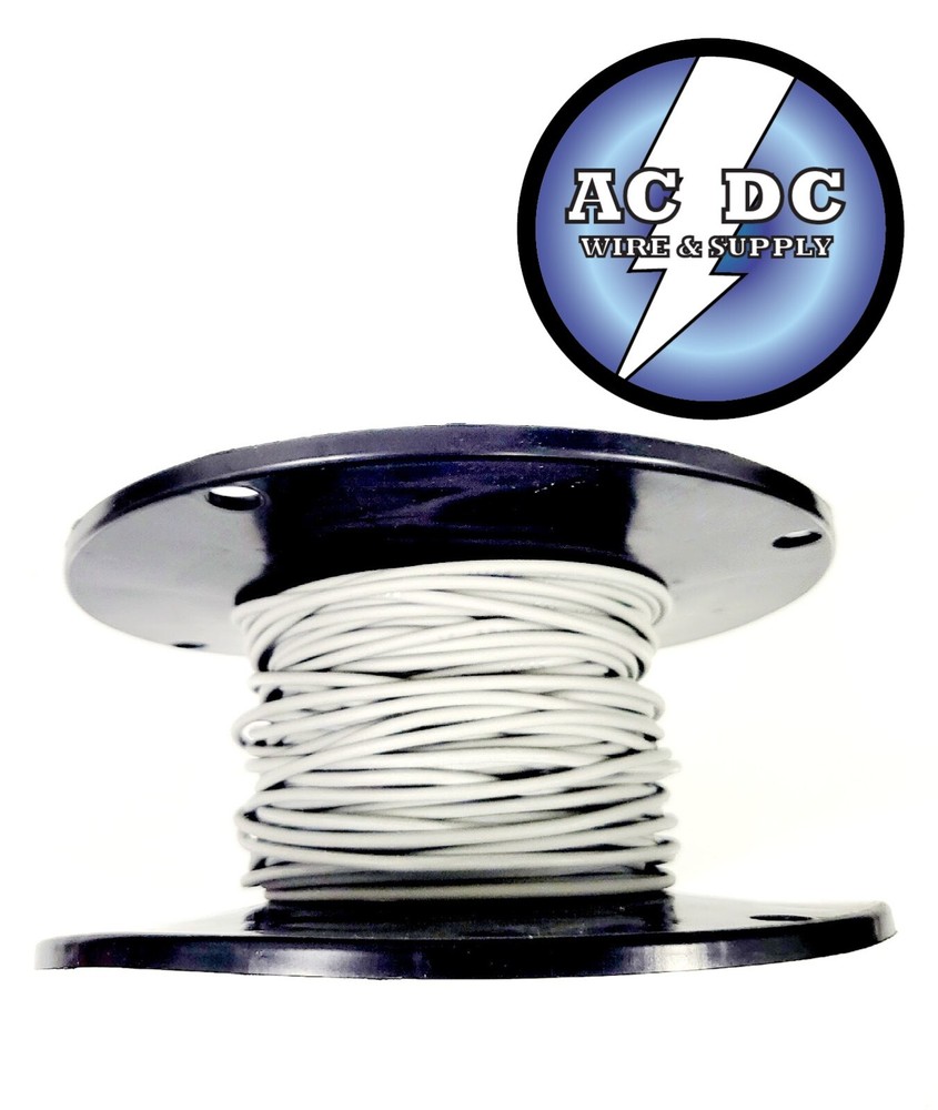 AUTOMOTIVE WIRE 10 AWG HIGH TEMP GXL WIRE GREY 100 FT ON A SPOOL MADE IN U.S.A