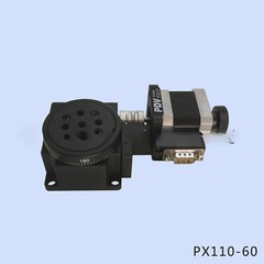 Motorized Rotary Table Optical Rotary Stage 100MM Bearing Scale PX110-100