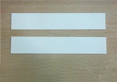 Alumina Ceramic Insulator Sheet High Temperature Resistance Thermal Conduct