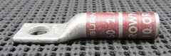 BURNDY YA2C 2AWG 1-HOLE STRAIGHT-BARREL COMPRESSION LUG – LOT OF 5 / NEW NO BOX