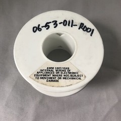 AWM 1007/1569 80/105C 300V FT1 Internal Wiring 24AWG 3050 WHITE 100Ft – NEW