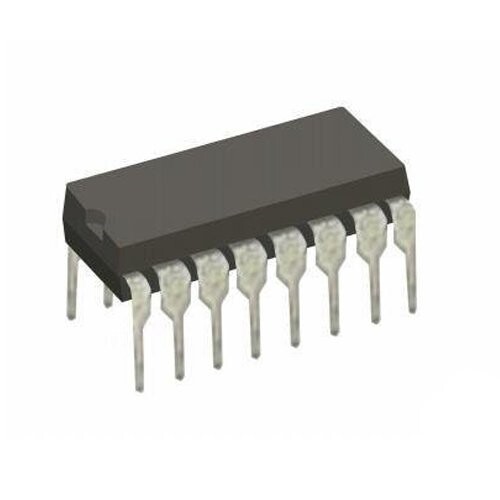 2x IC DM74LS109AN Flip Flop, Dual, J/K Type, 16 Pin, Plastic, DIP