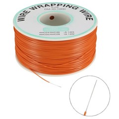 Wrapping Wire Tin Plated Copper Wire P/N DM-30-1000 30 AWG 250M Length Orange