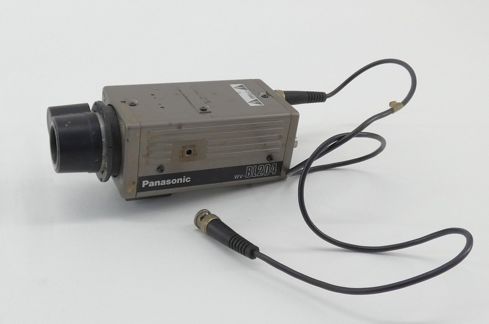 Panasonic WV-BL204 Security Camera 24VAC CCTV W/ WV-LA12B2 12mm 1:1.4 TV Lens